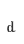 d