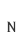 N
