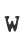 w