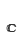 c