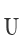 U