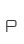 P