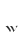 w