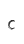 c