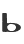 b