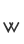 w