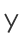 Y