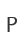 P