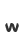 w
