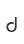 d