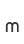 m
