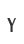 Y