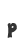p