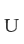 U