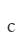 c
