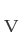 v