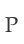 P