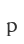 p