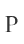 P