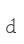 d