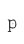 p