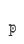 p