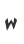 w
