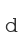 d