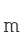 m