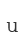 u