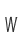W