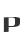 P