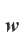 w