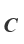 C