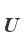 U