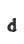 d