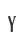 Y