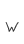 w