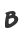 B