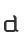d