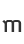 m