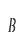 B