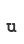 u