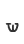 w