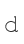 d