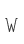 W