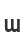 w