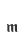 m