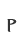 P