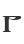 P